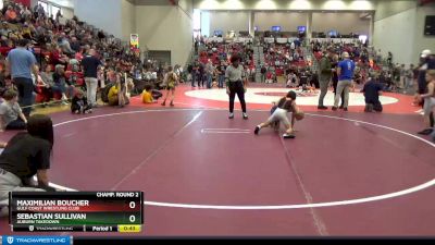 55 lbs Champ. Round 2 - Maximilian Boucher, Gulf Coast Wrestling Club vs Sebastian Sullivan, Auburn Takedown