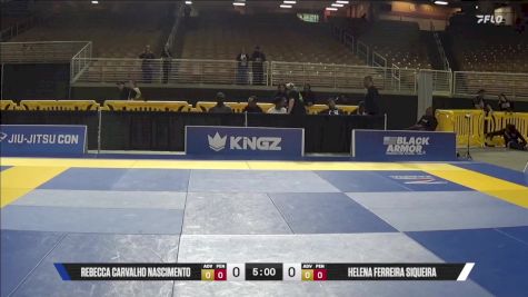 Helena Ferreira Siqueira vs Rebecca Carvalho Nascimento 2025 Pan Jiu Jitsu IBJJF Championship