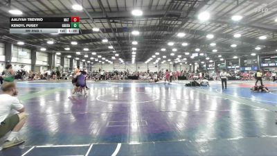 152 lbs Rr Rnd 1 - Aaliyah Trevino, Mat Cats - HSG vs Kendyl Pusey, Ground Up USA Divas - HSG