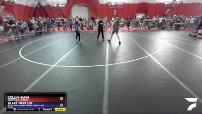 125 lbs Champ. Round 1 - Collin Hamm, Wrestling Factory vs Blake Mueller, Richland Center Youth Wrestling Club