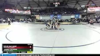 Champ. Round 1 - Kylie-May Kemp, Walla Walla (Girls) vs Jaiden Cochran, Arlington (Girls)