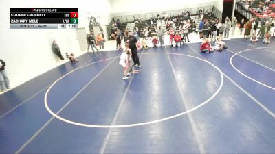 64-71 lbs Round 5 - Cooper Crockett, Sanderson Wrestling Academy vs Zachary Mele, Lone Peak Elite Wrestling
