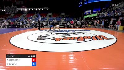 115 lbs Cons 32 #1 - Morgan Leonhardt, OH vs Gabrielle Berger, WA