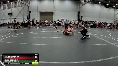 126 lbs Round 7 (8 Team) - Jackson Knupp, Impact Black vs Zach Brzoska, South Side WC Black