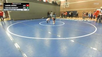56 lbs 5th Place Match - Gabriel Morris, Marsh Valley Wrestling Club vs Sawyer Wemhoff, St. Maries Wrestling Club