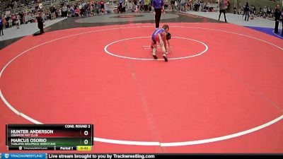 49 lbs Cons. Round 2 - Marcus Osorio, Tualatin Wolfpack Wrestling vs Hunter Anderson, Lebanon Mat Club