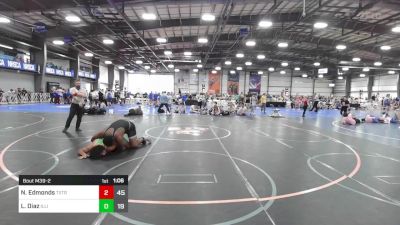 285 lbs Rr Rnd 2 - Naasir Edmonds, Terps Xtreme vs Leo Diaz, Illinois Cornstars - Kyle