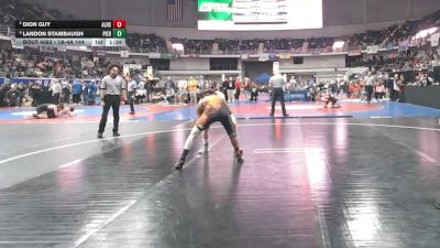1A-4A 144 Quarterfinal - Dion Guy, Alexandria HS vs Landon Stambaugh, Piedmont