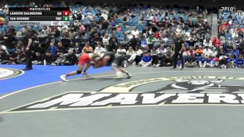 132 lbs Semifinal - Landon Salindong, Durham vs Tas Storer, Poway