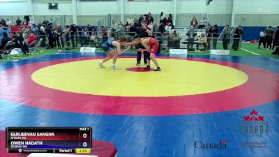 68kg Cons. Round 3 - Gurjeevan Sangha, Khalsa WC vs Owen Hadath, Schewa WC