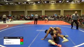 Match - Joshua Gibson, Rittman vs Andres Mendoza, Omada Kitrinos Wrestling Club