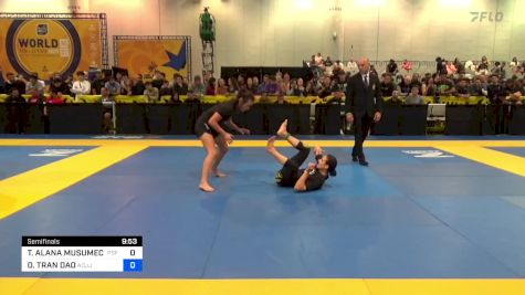 TAMMI ALANA MUSUMECI vs DOROTHY TRAN DAO 2023 World IBJJF Jiu-Jitsu No-Gi Championship