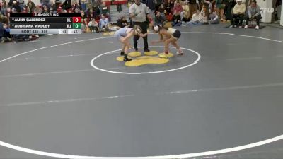 105 lbs Cons. Round 4 - Aubriana Wadley, Westlake vs Alina Galendez, Central Grand Junction