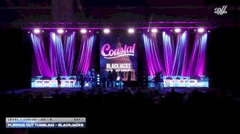 Flipping Out Tumbling - Blackjacks [2026 L1 Junior - D2 - B Day 1] 2026 Coastal at the Capitol Super Nationals