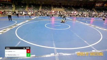 85 lbs Final - Sidda Evans, Ogden's Outlaws Wrestling Club vs Olivia Maldonado, Nebraska Elite