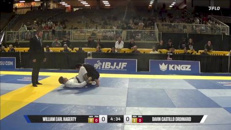 Davin Castillo Ordinario vs William Earl Hagerty 2025 Pan Jiu Jitsu IBJJF Championship