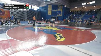 235 lbs 5th Place Match - Abbey Hollenbach, Cumberland Valley vs Abby Paglia, Newton