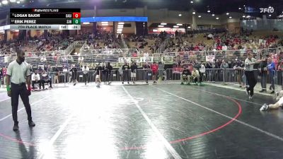 113 1A 7th Place Match - Erik Perez, St. John Neumann vs Logan Bajor, Cardinal Gibbons