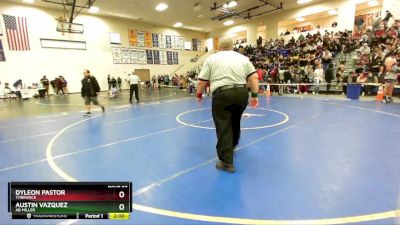 113 lbs Champ. Round 2 - Austin Vazquez, Ab Miller vs Dyleon Pastor, Torrance