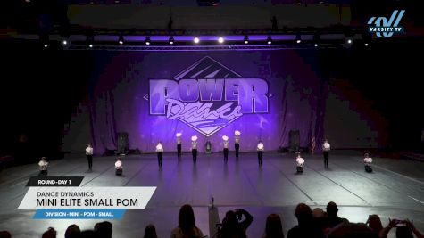 Dance Dynamics - Mini Elite Small Pom [2025 Mini - Pom - Small Day 1] 2025 Power Dance Grand Nationals