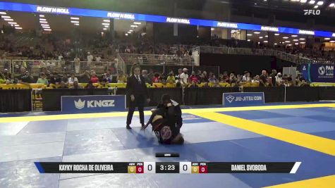 Daniel Svoboda vs Kayky Rocha De Oliveira 2025 Pan Kids Jiu-Jitsu IBJJF Championship