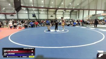 157 lbs Champ. Round 3 - Skyler Salzman, OR vs Isac Deonigi, WA