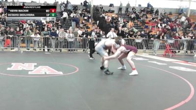 175 lbs Quarterfinal - Kevin Mackin, Weymouth vs Octavio DeOliveira, Saint John's Prep