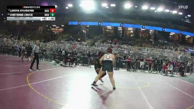 190 lbs Quarterfinal - Cheyenne Cruce, Middleburg vs Latoya Sylvestre, South Broward