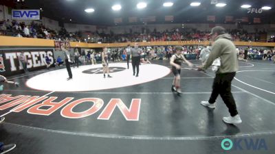 100 lbs Rr Rnd 2 - Grayson Colescott, Madill Takedown vs Jaxon Rickers, Woodward Youth Wrestling