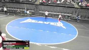 109 lbs Champ. Round 2 - Owen Nygaard, Jordan High School vs Kamden Gleason, Uintah Wrestling