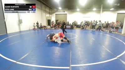 225 lbs Alijah Elefante, Rhode Island Blue vs Otto Lang, Minnesota Red