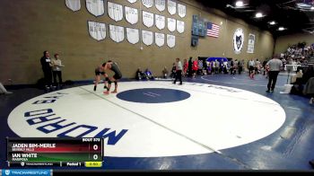 145 lbs Cons. Round 1 - Ian White, Mariposa vs Jaden Bim-merle, Beverly Hills