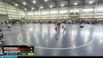 45 lbs Cons. Round 2 - Axton Bobadilla, Aviator Wrestling Club vs Owen Christenson, Wasatch Wrestling Club