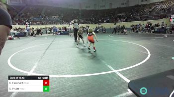 52 lbs Consi Of 16 #2 - Kord Earnhart, Roland Youth League Wrestling vs Stryker Pruitt, Tecumseh Takedown Club