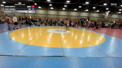 51 kg Rr Rnd 2 - Gabe Benyo, Mat Assassins Blue - HSE vs Dom Powell, Steller Trained Fett - HSE