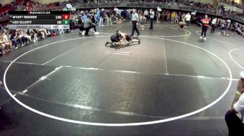 95 lbs Champ. Round 1 - Wyatt Redden, Chadron Junior Wrestling Club vs Leo Elliott, Louisville Wrestling Club