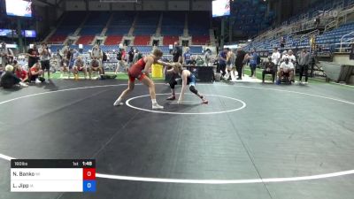160 lbs 7th Place - Nash Banko, Wisconsin vs Lincoln Jipp, Iowa