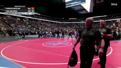 285-3A Champ. Round 1 - Harold McClain, Fort Lupton vs Ben Metzger, Conifer