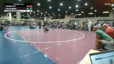 132 lbs Cons. Round 4 - Jayden Stitt, Young Guns Nashville vs Collin Denny, Stronghold Wrestling Club