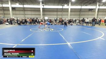 105 lbs Cons. Round 4 - Michael Trammel, Meridian Middle School vs Gavin Bruce, Weiser