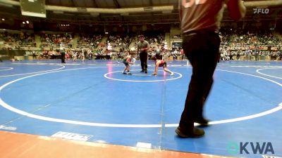 Consi Of 4 - Sebastian Soto, Barnsdall Youth Wrestling vs Sawyer McDaniel, Newcastle Youth Wrestling