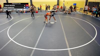 175 lbs Cons. Round 3 - Trace Wilson, IL vs Beau Somdahl, MN