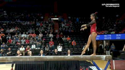 Hannah Nipp - Beam, Southern Utah - 2019 NCAA Gymnastics Regional Championships - Oregon State
