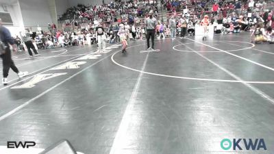 64 lbs Rr Rnd 2 - Tristan Garland, Berryhill Wrestling Club vs Louden Mills, Keystone Kids Wrestling Club