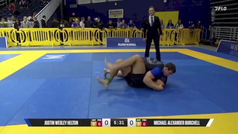 Michael Alexander Burchell vs Justin Wesley Helton 2025 Pan IBJJF Jiu-Jitsu No-Gi Championship