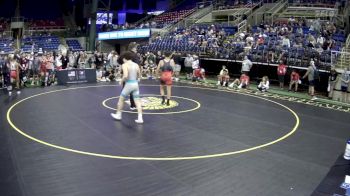 126 lbs 5th Place - Treygen Morin, Idaho vs Billy Townson, California