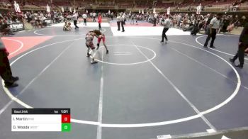 98 lbs Final - Isaiah Martin, Pikes Peak Warriors vs David Woods, Westside WC