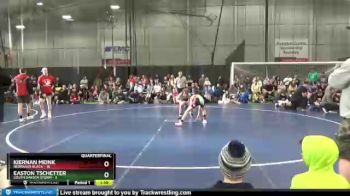 95 lbs Quarterfinals (8 Team) - Kiernan Meink, Nebraska Black vs Easton Tschetter, South Dakota Storm