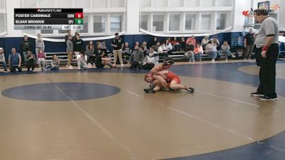 141 lbs Consi Of 16 #2 - Foster Cardinale, Cornell vs Elijah Brosius, UPJ - UNATT