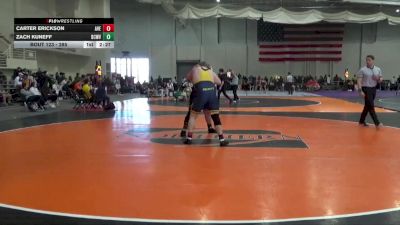 285 lbs Cons. Round 2 - Carter Erickson, Averett vs Zach Kuneff, Bethany College